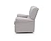 Delta Children Morgan Upholstered Glider Swivel Rocker Chair, Dove Grey