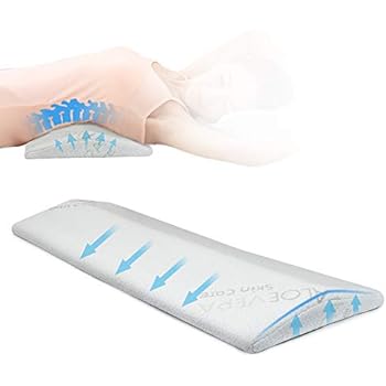 Amazon Com Trucontour Lumbar Pillow For Sleeping Adjustable