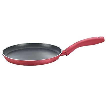 Prestige Dura Plus Forged Omni Tawa, 25cm, Red