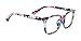 TIJN Unisex Stylish Non-Prescription Eyeglasses Glasses Clear Lens Square Eyewear Multi Floral