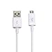 FULL Power Samsung Galaxy Note 10.1 2014 Edition Tablet Charging Micro-USB Data Cable's Dual Chipset can charge up to 4.2A/4200mah speeds! (White)