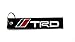JDM TRD DOUBLE SIDE Racing Cell Holders Keychain Universal TOYOTA CAMRY COROLLA