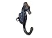Kalalou Cast Iron Sea Horse Hook, One Size, Brown
