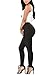 Dearlovers Womens Soft High Waisted Tummy Control Yoga Pants Lace Up Workout Stretch Runung Active Leggings Black S