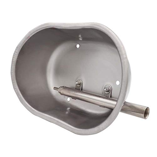 MACGOAL Stainless Steel Automatic Pig Waterer System Automatic Waterer for Pig Water Bowl Dog Hog Sow Heavy Duty