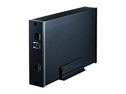 Rosewill Full Aluminum Hard Drive Enclosure 3.5” SATAIII USB 3.0 with Transmission Speed LCD Display (RX356-U-LED)