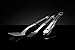 Napoleon Accessory 70036 - Executive 3 Piece Toolset - Premium BBQ Grill Toolset, Cast Stainless Steel, Ergonomic Handles, Heat Safe Rubber Grip, Includes Tongs, Multifunctional Spatula, Basting Brush