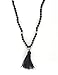 108 Black Lava Stone Mala Necklace or Wrist Wrap for Meditation, Prayer, Japa, Tantra, Aromatherapy