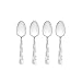 International Silver 5108515 Checkered Frost Stainless Steel Flatware, 20-Piece Set, Service for 4