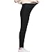JOYNCLEON Pregnant Women Work Pants Stretchy Maternity Skinny Ankle Trousers Slim for Women (Label M = US 0-4 fit for Hip 33.5'', Black)