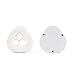 Set of 6 Dimmable Touch Tap Lights with 3 Bright Warm White LEDs, Best Used for Cabinets, Dressers, Closets, Showcases, Hallways, and Staircases- Removable Adhesives and Batteries Included