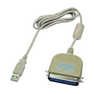 Aptii USB to Parallel IEEE 1284 Printer Cable 2m Length