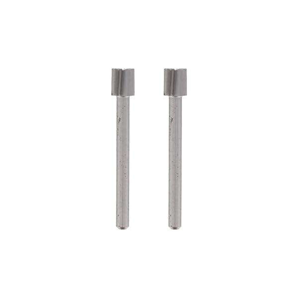 Dremel 196 Hochgeschwindigkeits-FrÃ¤ser - ZubehÃ¶rsatz fÃ¼r Multifunktionswerkzeug mit 2 FrÃ¤sern Ã5,6mm zum Schnitzen, Gravieren und FrÃ¤sen in Holz, Weichmetall, Beton u.v.m., Grau, 5,6 mm