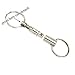 8Pcs/Pack Quick Release Keychain, Uning Pull-Apart Removable Handy Keyring with 2 Split Rings Key Accessory (8Pcs)