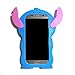 Blue Stitch Case for Samsung Galaxy S3,3D Cartoon Animal Cute Soft Silicone Rubber Protective Kawaii Funny Character Cover,Animated Fun Cool Skin Cases Shell for Kids Teens Girls Guys(Samsung S3)
