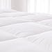 Bedsure King Comforter Duvet Insert with Corner Ties-Quilted Down Alternative Comforter Box Stitching Design White 102