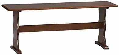 LinonChelsea Walnut Bench