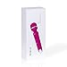Vibrator, G-spot Rabbit Wand Massager Cordless - 7 Speeds - Rechargeable & Waterproof - Body Safe Silicone Vibrating Dildo Sex Toy for Women with Extra Head Sleeve (Pink)