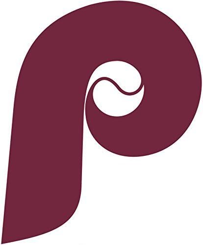 Set of (2) Phillies Die-Cut 3" Vinyl Auto Decal or Laptops, Yeti, Gear.