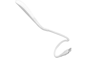 NULYLU Portable USB LED Reading Light Lamp with Level Dimming Eye Caring Night Light for Laptop Keyboard