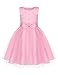 HOTOUCH Flower Girls Princess Dress Beading Wedding Pageant Dresses 4T-8T FBA
