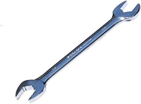 LAOA CR-V 15mm 17mm Mirror Wrench, Anti-slide Open-end Spanner, Double-use Wrench