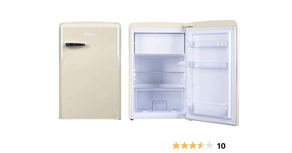 Amica Retro Frigorífico Crema KS 15615 B a + + 106 L, con ...