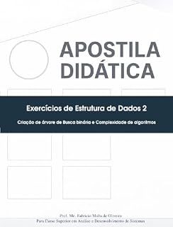 Livro Didática Instrucional: Estrutura de Dados - BST e Complexidade