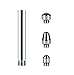 Alwaysuc New Style Aluminum Enema Nozzle Shower Vaginal Anal Cleaner Colonic Douche System Cleaner(3 Shower Head)