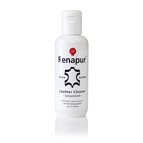 Renapur Leather Cleaner Concentrate 250ml - All natural, made from plant extracts, pH neutral