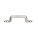 Amarine Made Pack of 10 Stainless Steel Bimini Top Strap, Pad Eye,Footman's Loop for Jeep Corvette, Buggy, Kayak Tie Downs