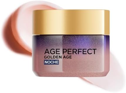 L'oréal paris age perfect golden age creme noturno fortificante, antiflacidez e luminosidade, pele madura, 50 ml