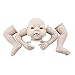 ✿Silicone Mould✿ Hstore, DIY Reborn Baby Silicone Mould 22'' Handmade Lifelike Newborn Silicone Vinyl Reborn Baby Doll Full Body Gifts US Stock