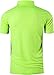 jeansian Men's 3 Packs Ourdoor Sport Quick Dry Polo T-Shirt Tee Tshirt Golf Tennis Bowling Fit LSL195