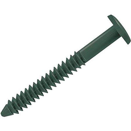 Window Pro Forest Green 60 Pack 3" Shutter Pegs Fastener Spikes (Green) - Thumbnail 3