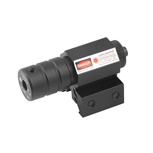 Tactical Red Laser Beam Dot Sight Scope,Tactical Hunting Red Dot Sight Laser Light Beam Scope with Mount for Fast Aiming Shooting at Stationary Moving Objects - Thumbnail 2