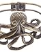 Zad Jewelry Antique Gold Metal Octopus Bracelet