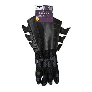 Child Batman The Dark Knight Costume Gauntlets / Gloves