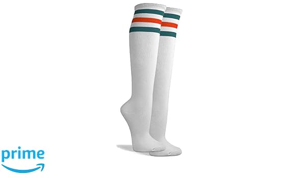 Couver Premium Quality Semi Pro Jackie Moon Striped Knee High Softball Socks Sports Outdoors Socks Pavucina Net