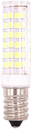 E14 2835 75 Led Crystal Bulb Lamps 7 Watt AC 220V Equivalent to 70W Halogen,Supper Bright Energy Saving LED Capsule Bulbs Cool White Pack of 4