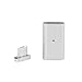 Magnetic Adapter,ZIYUO Hot Micro USB Magnetic Charger Metal Cable Adapter For Android Samsung LG (Silver)