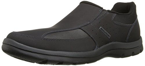 Rockport men s get your kicks slip-on black loafer 8 m …