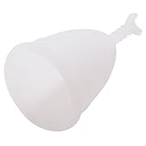 Hengsong Reusable Feminine Protection Cup Menstrual Cup 12 Hours (big, white)