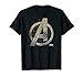 Marvel Avengers Infinity War Steel Symbol Graphic T-Shirt T-Shirt