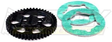 IntegyRC Model CNC-Machined Aluminum Steel Spur Gear 46T Designed for HPI Nitro Firestorm