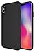 Diztronic iPhone Xs Max Case, Full Matte Soft Touch Slim-Fit Flexible TPU Case for Apple iPhone Xs Max (Matte Black)