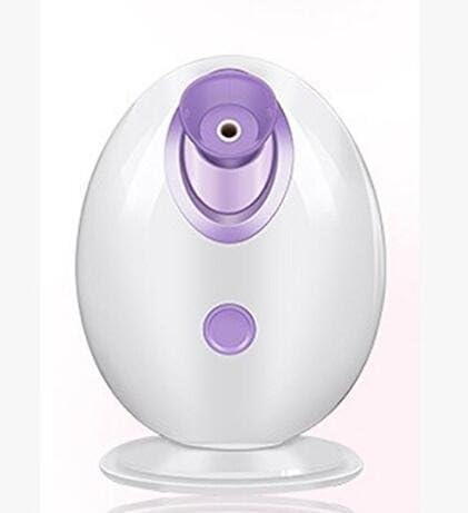 Esanech Facial Mist Steamer, Electric Thermal Steam Home Spa Facial Sprayer Steam Lampin Nano Ionic Face Personal Steamer Sauna Inhaler Hot Mist Moisturizing Humidifier for Skin Care (Purple)
