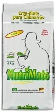 Erva Mate Nutrimate 1 Kg Nativa Sem Açúcar Chimarrão