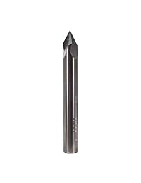 Whiteside Router Bits 1541 V-Groove 60-degree 1 4-inch diámetro de corte y 7 punto de 32 pulgadas de longitud