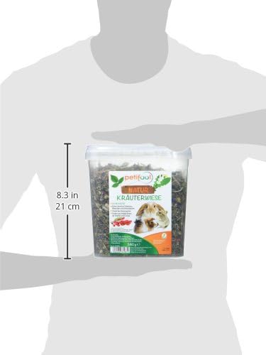 dobar Petifool Rodent Dietary Supplement herb seed mix Natural and Healthy 380 g rabbit food (Pack of 1, 380 g (Pack of 1) - Image 3